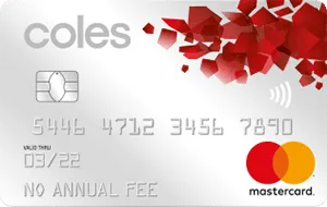 Coles No annual Fee Mastercard